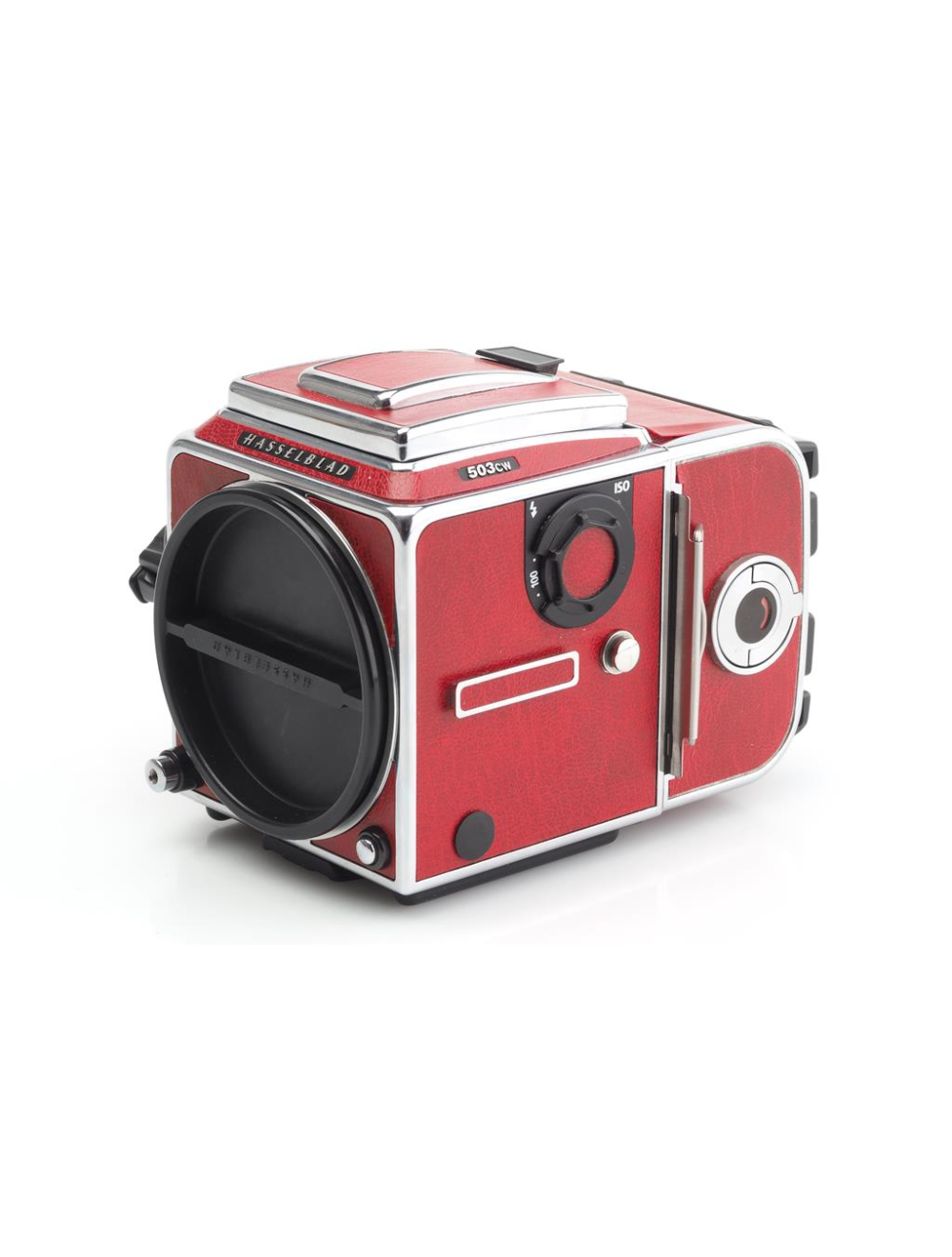 Hasselblad 503 CW Ruby Red w. A12 6x6 Magazine SERVICED | JO GEIER