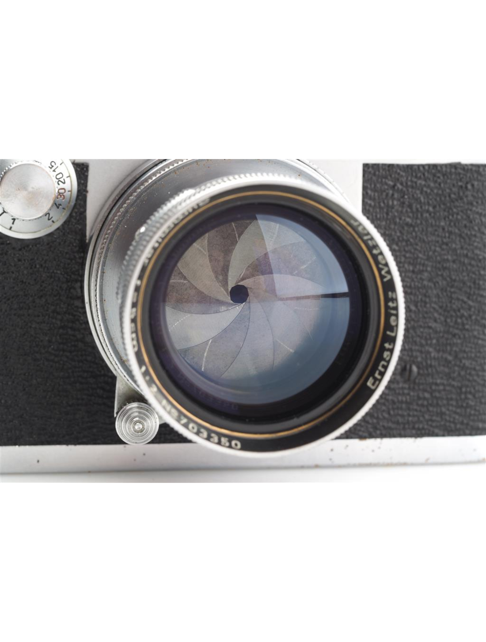 Leitz Leica IIIc to Leica IIIf Conversion Sharkskin 'Quer' | JO GEIER