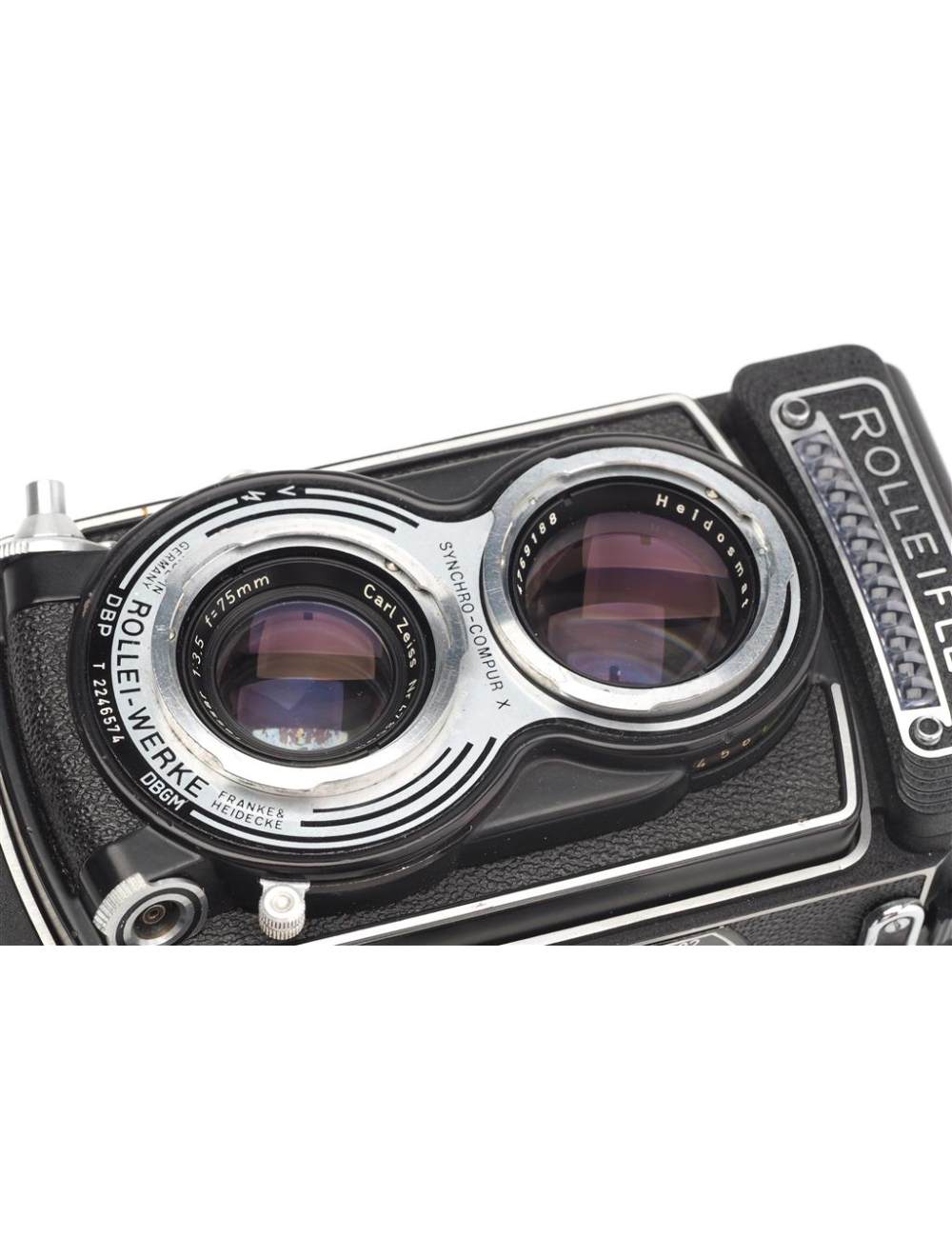 フィルムカメラ rollei ROLLEIFLEX T Tessar 75mm F3.5 Rollei Rolleiflex Model T Type 1 TLR Camera w/ Tessar 75mm F3.5