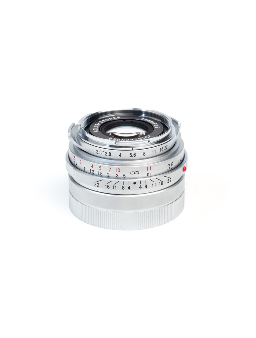 Voigtländer Color-Skopar 2.5/35mm VM II Chrome Limited Edit. | JO