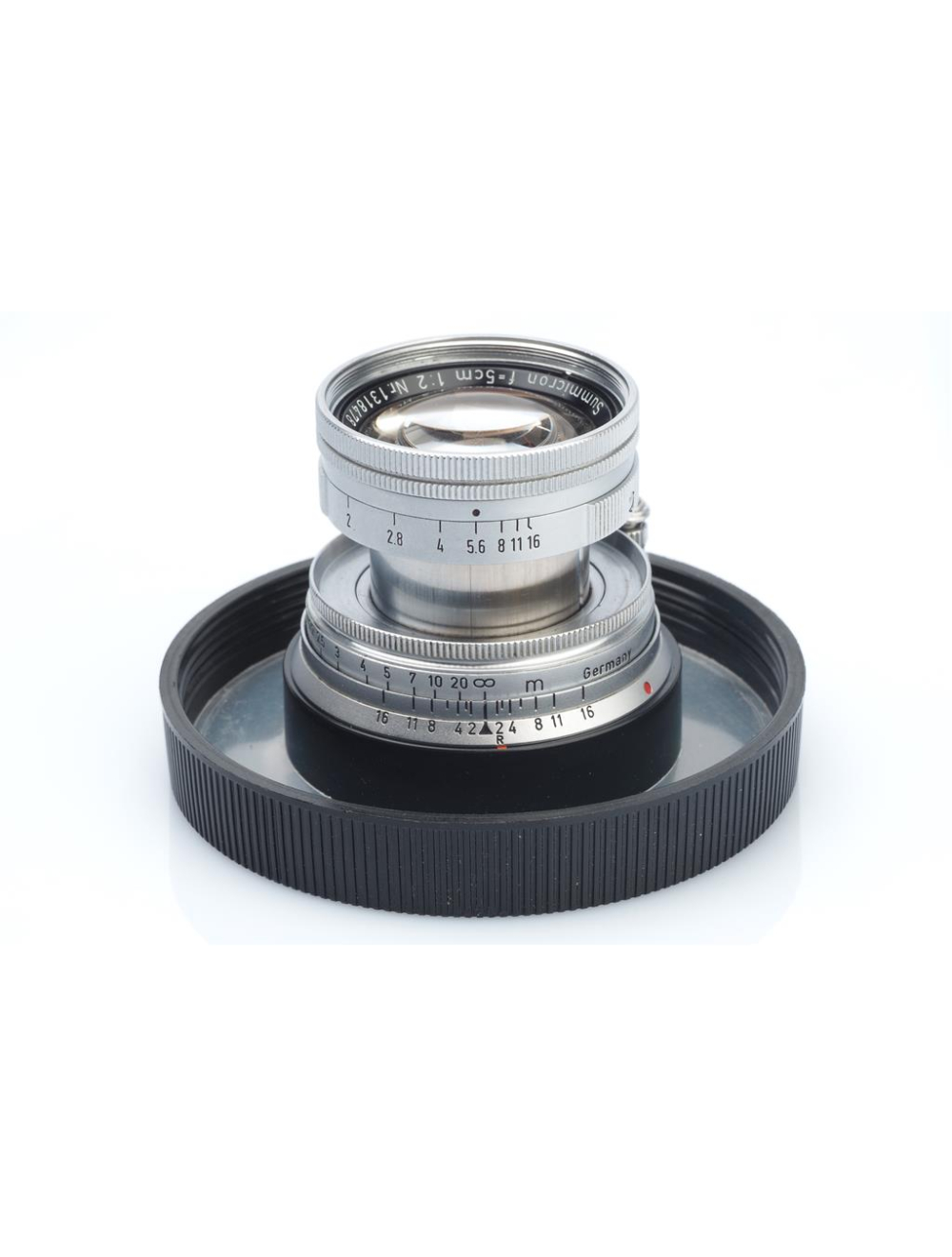 Ernst Leitz Leica Summicron 5cm f2 沈胴 美品 ◎ Ernst Leitz GmbH Wetzlar (エルンスト・ライツ