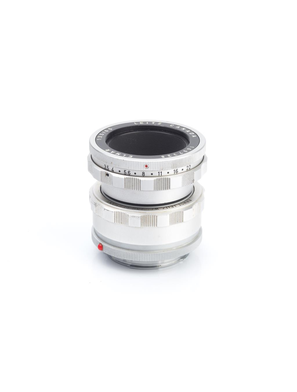 Leitz Leica Elmar 3.5/65mm & 16464K Universal Focusing Mount | JO