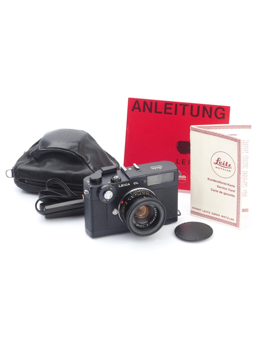 Leitz Leica CL w. Summicron-C 2/40mm & Case | JO GEIER