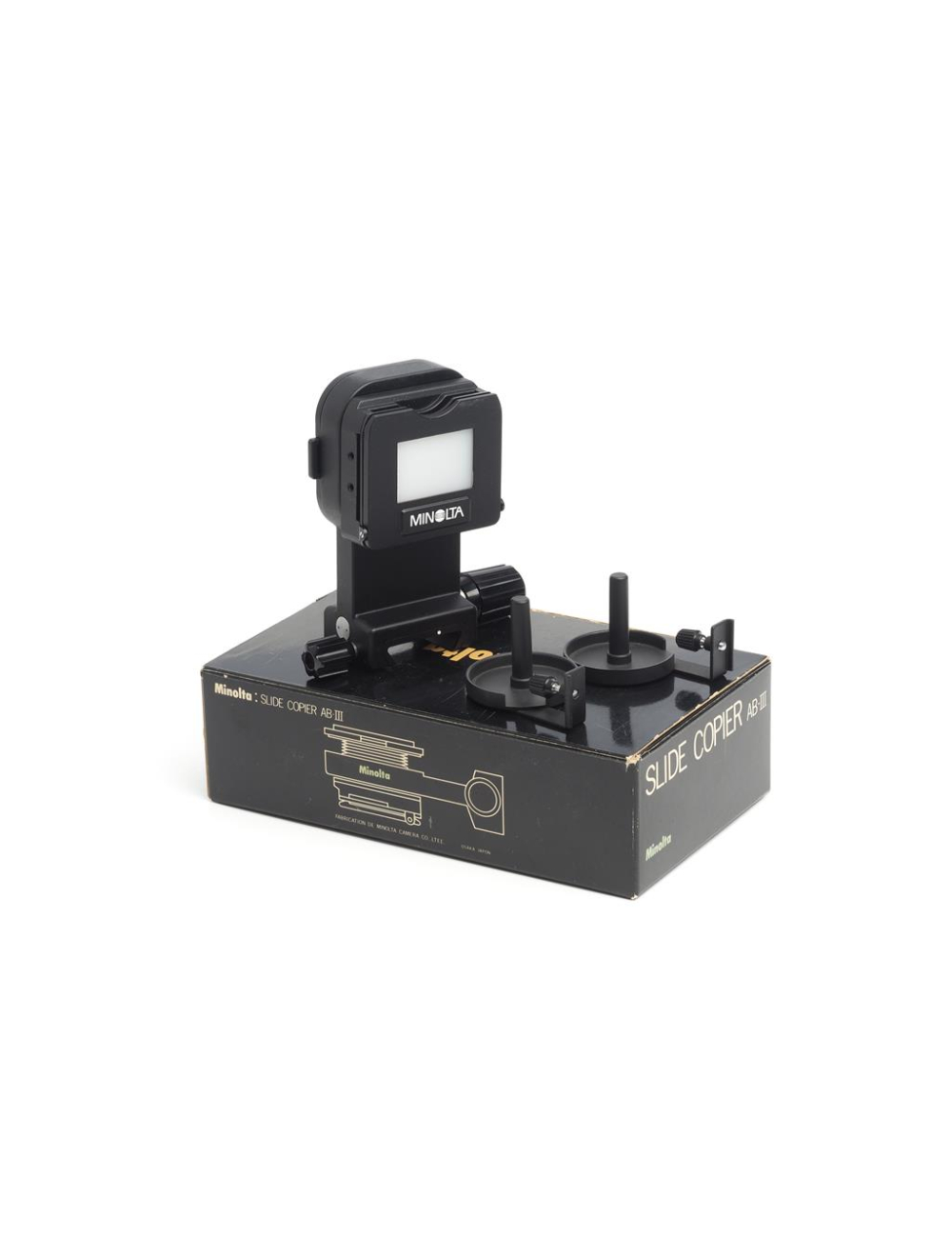 Minolta Auto Bellows III Set Focusing Rail Macro Stand ABIII | JO