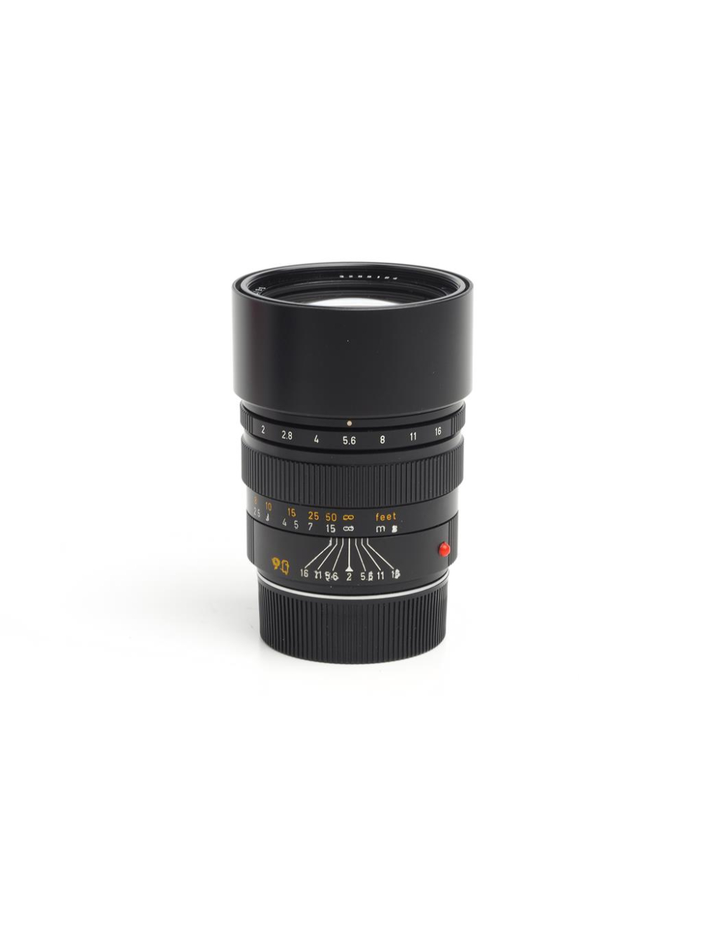 Leitz Leica M Summicron-M 2/90mm Black 11136 E55 w. Box | JO GEIER