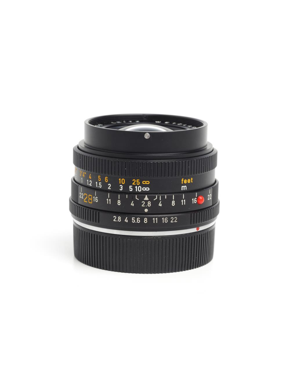 シネマ用　Leitz Elmarit-R 1:2.8/28 3 cam Leitz Leica R Elmarit-R 2.8/28mm 11247 3-Cam #3185524 | JO GEIER