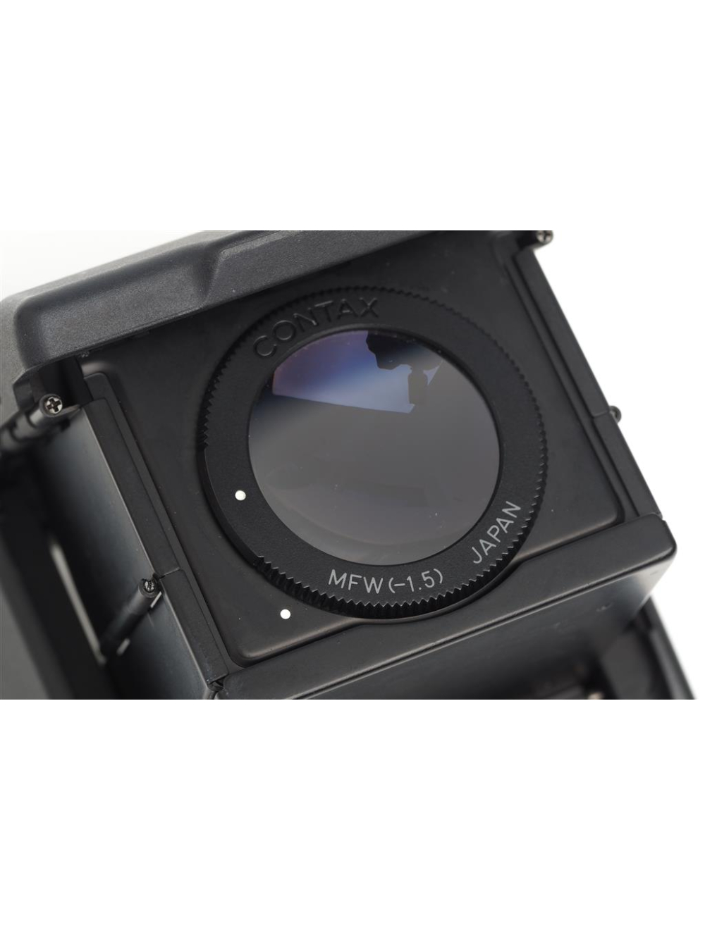 Contax 645 Waist Level Finder MF-2 w. MFW -1.5 Diopter Lens | JO GEIER
