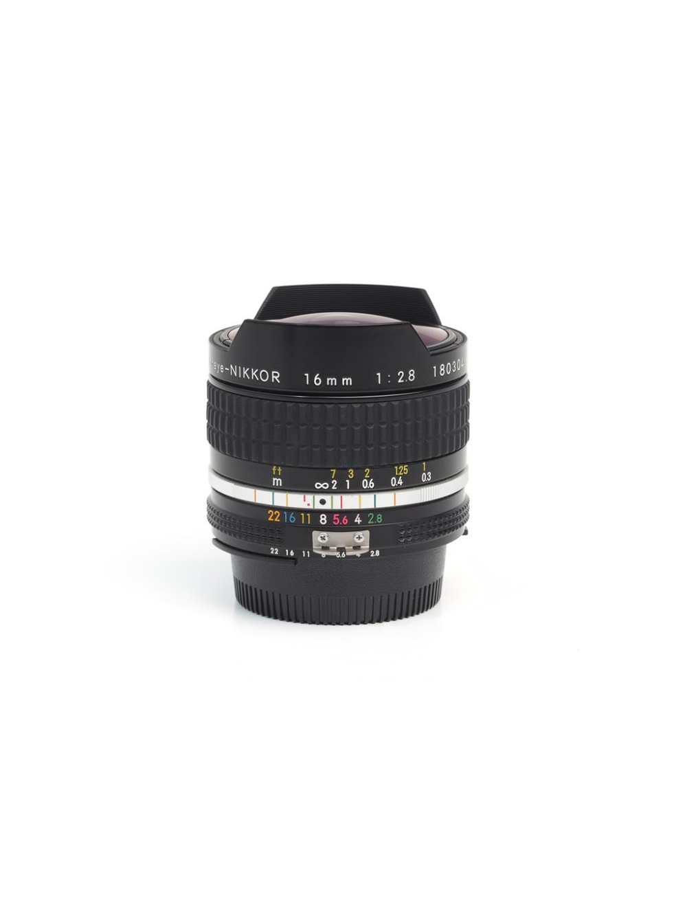 #680★美品★ FISHEYE-NIKKOR 16mm 1:2.8 Ai-s Nikon AI 2.8/16mm Fisheye Nikkor | JO GEIER