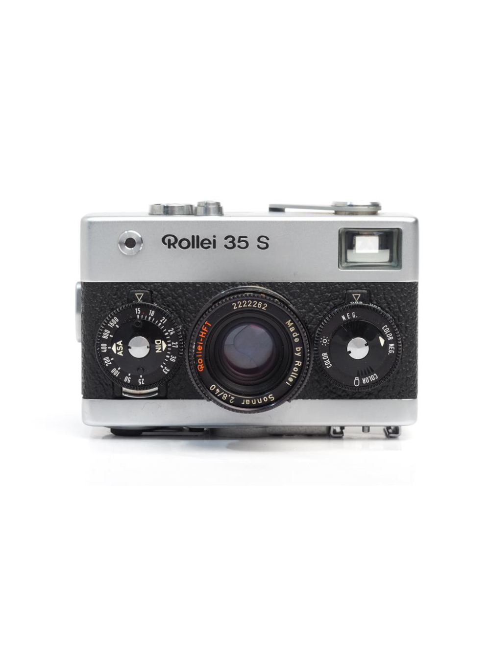 Rollei 35 35S Chrome w. HFT Sonnar 2.8/40mm #2222262 | JO GEIER