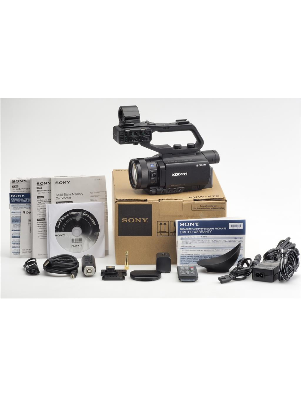 Sony PXW-X70 Video Camera Solid-State Memory Camcorder | JO