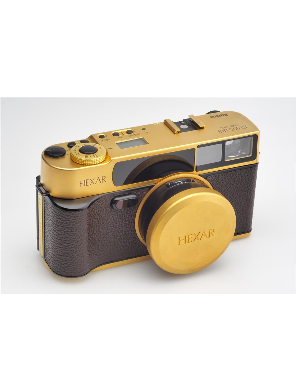 Konica Hexar AF Gold Set 120 Years Since 1873 w. Box | JO GEIER