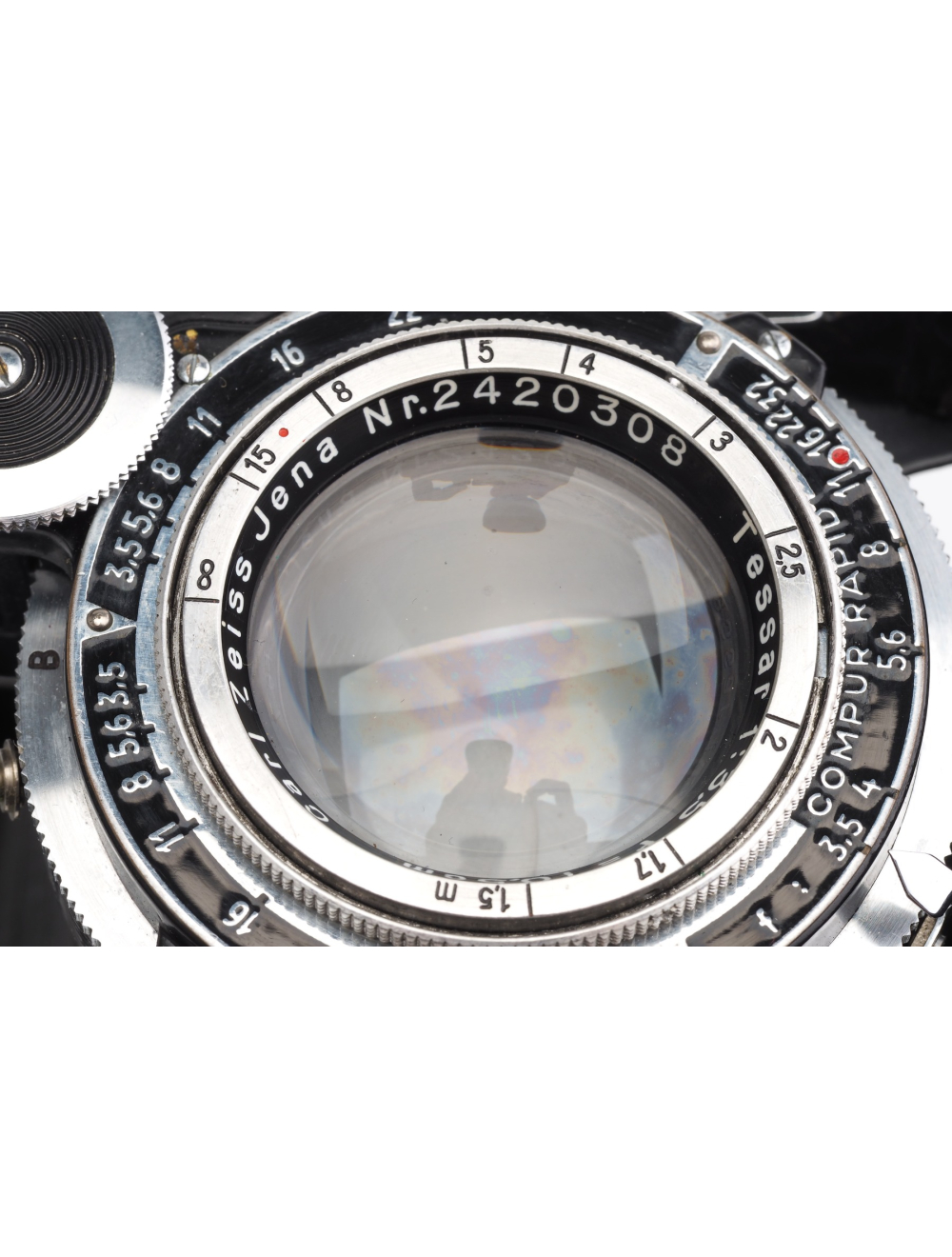 ZEISS IKON Super Ikonta 531/2 Carl Zeiss-Opton Tessar 105ｍｍ F3.5 T イコンタ 現品 Camera Zeiss Ikon Super Ikonta 531/2 Carl Zeiss Tessar 10.5