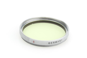 LEITZ カラーフィルター yellow 1 E39 silver 13062-01-Leica-E39-Filter-