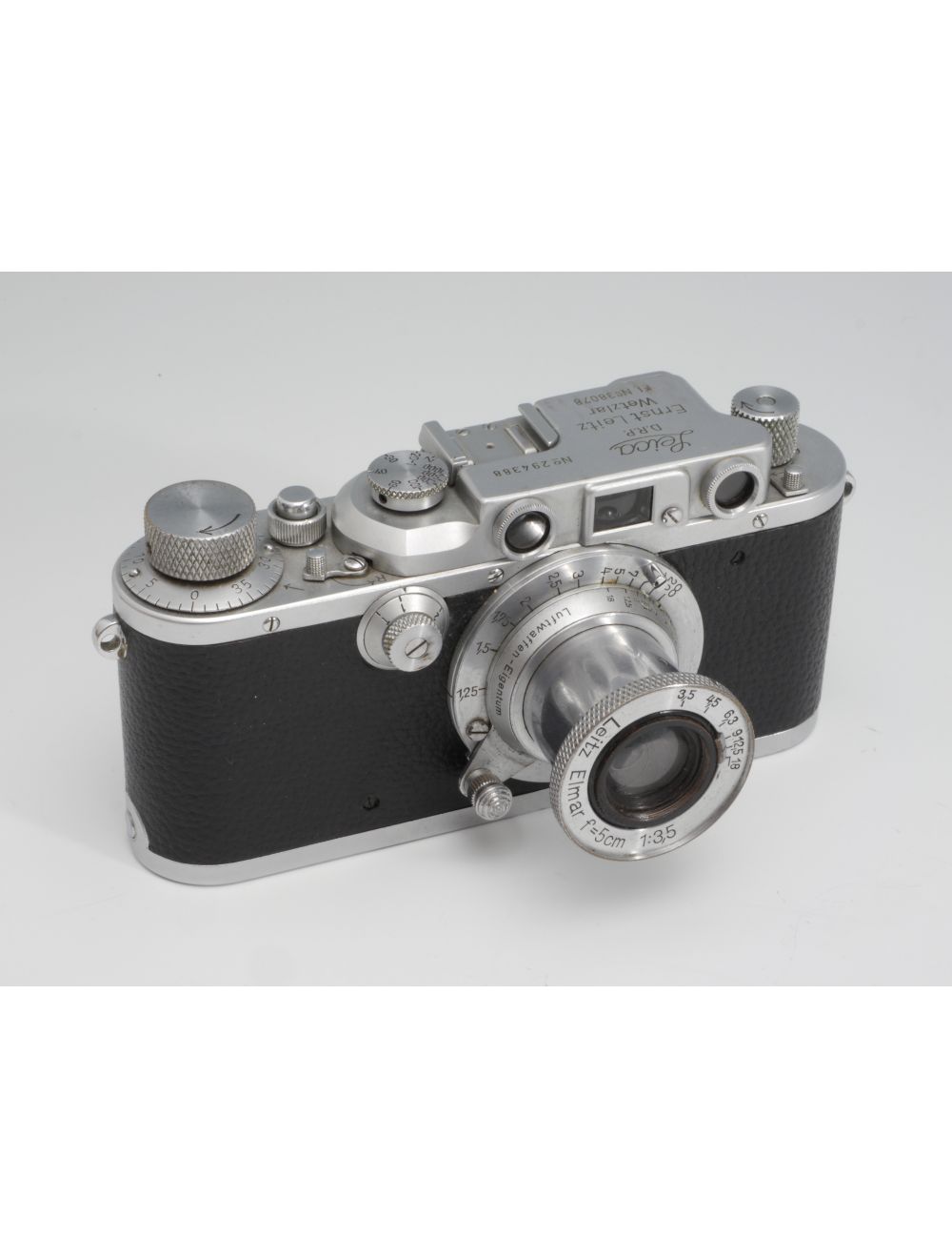 Leitz / Leica IIIb Luftwaffen-Eigentum w. Elmar 3.5/5cm Luft
