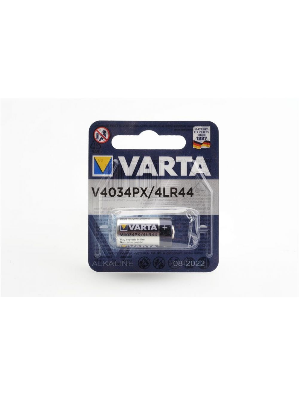 uitvoeren zuurgraad Voorouder Varta V4034 6V 4LR44 4034PX PX28 Alkaline Batterie PX 28 | JO GEIER - MINT  & RARE