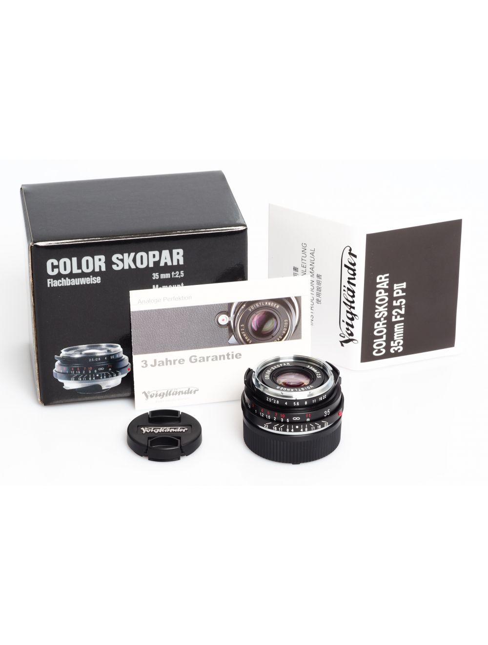 Voigtländer Color Skopar 2.mm Pancake VM II f. Leica M