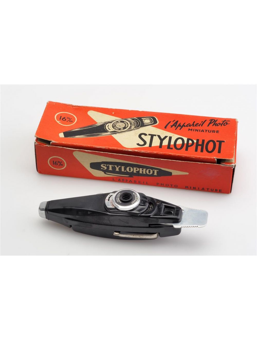 SECAM Stylophot 16mm Miniature Camera w. Box Spy Cam | JO GEIER