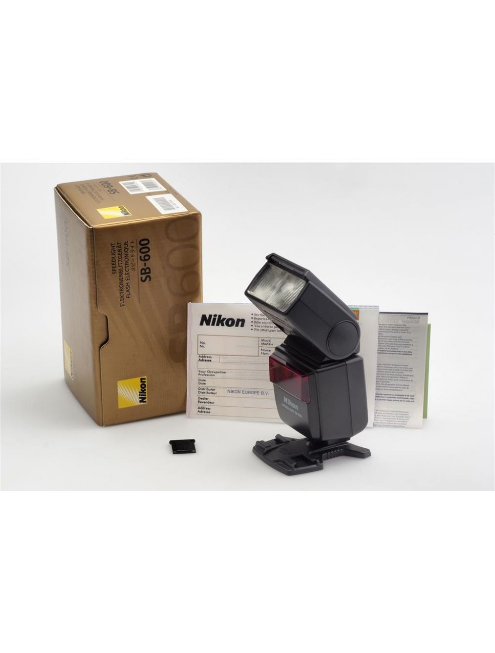 Nikon Speedlight SB-600 Flash Blitz w. Box #3227249 | JO GEIER