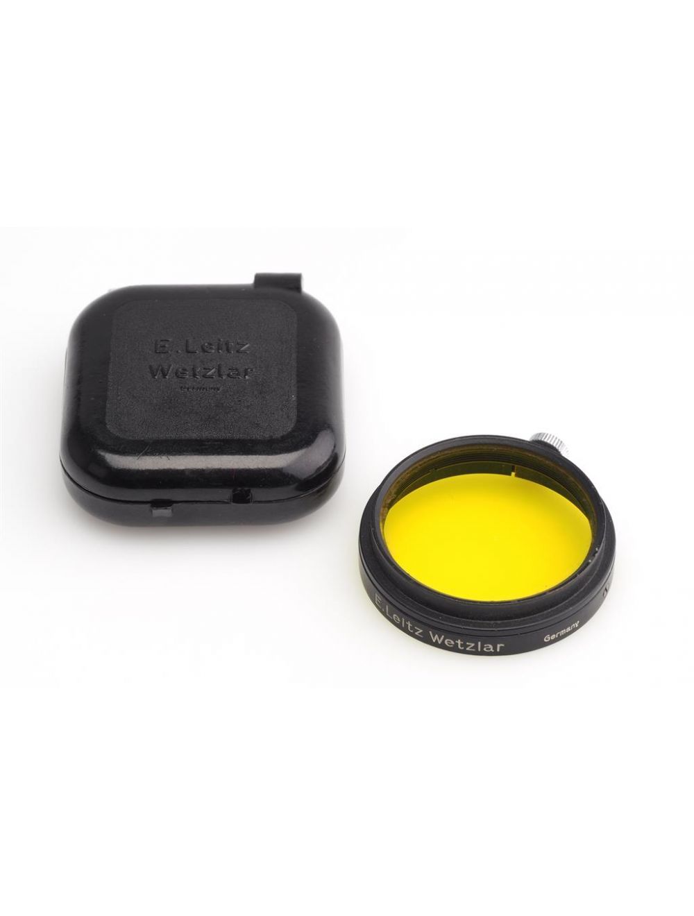 Lao Doodt Sociologie Leitz Leica A36 FIGAM Yellow 2 Filter w. Case | JO GEIER - MINT & RARE