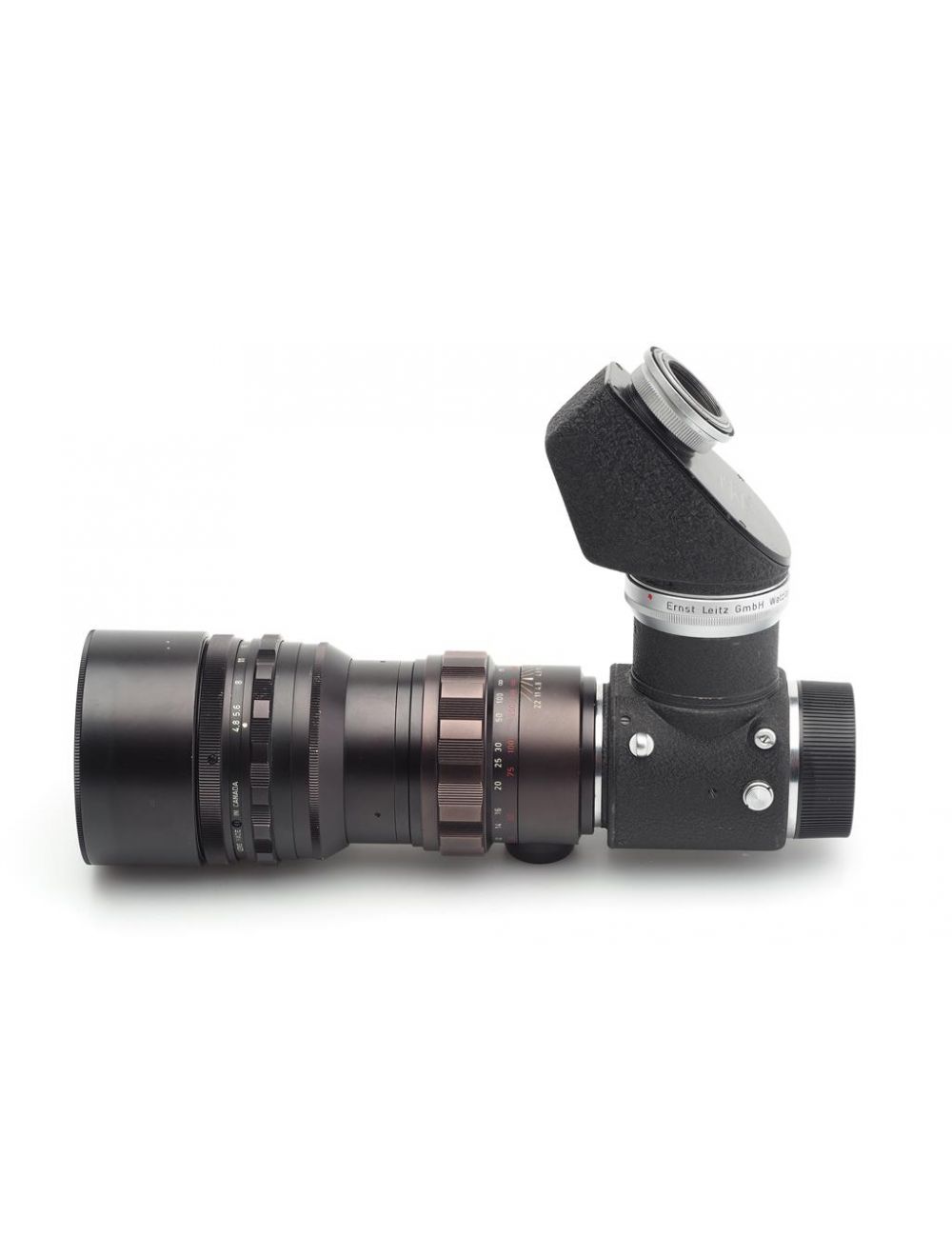 Leitz Leica M39 Telyt 4.8/280mm w. Visoflex I OZXOM & PEGOO | JO GEIER