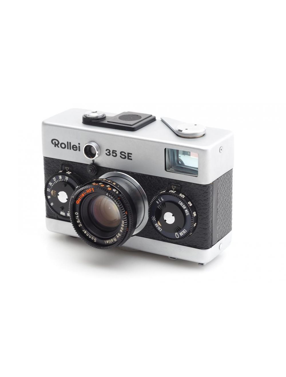 Rollei 35SE 40mm f/2.8 Sonnar HFT Camera, Singapore, Black {30.5} at KEH  Camera