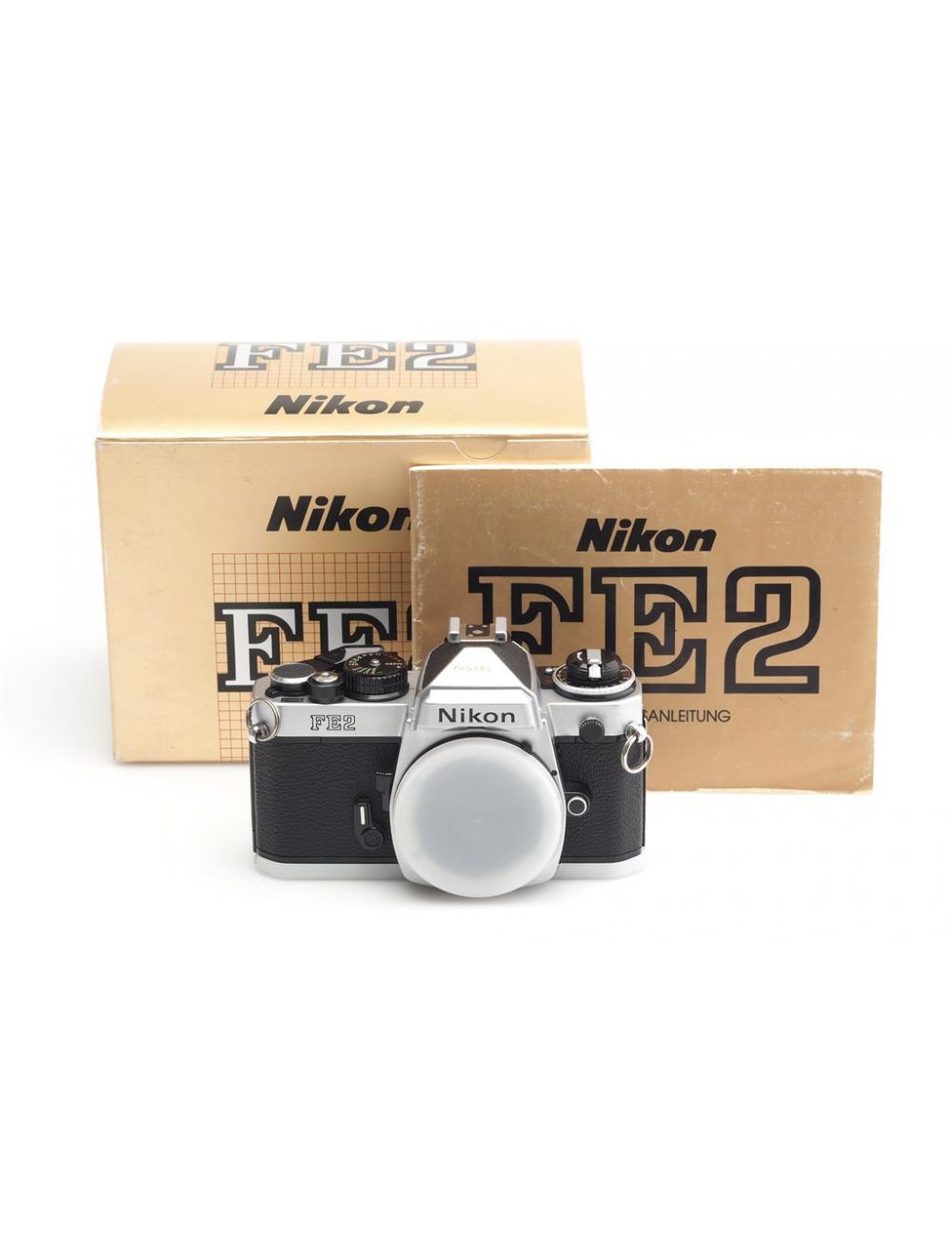 Nikon FE2 Chrome Body w. Box #2212789 | JO GEIER - MINT & RARE