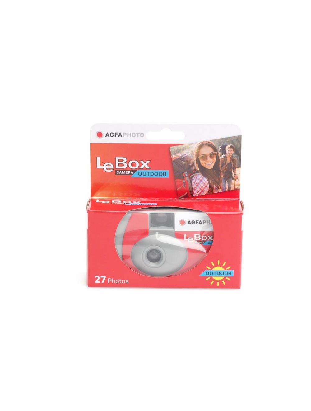 AgfaPhoto LeBox Outdoor Einwegkamera 27 Color Aufnahmen | JO GEIER