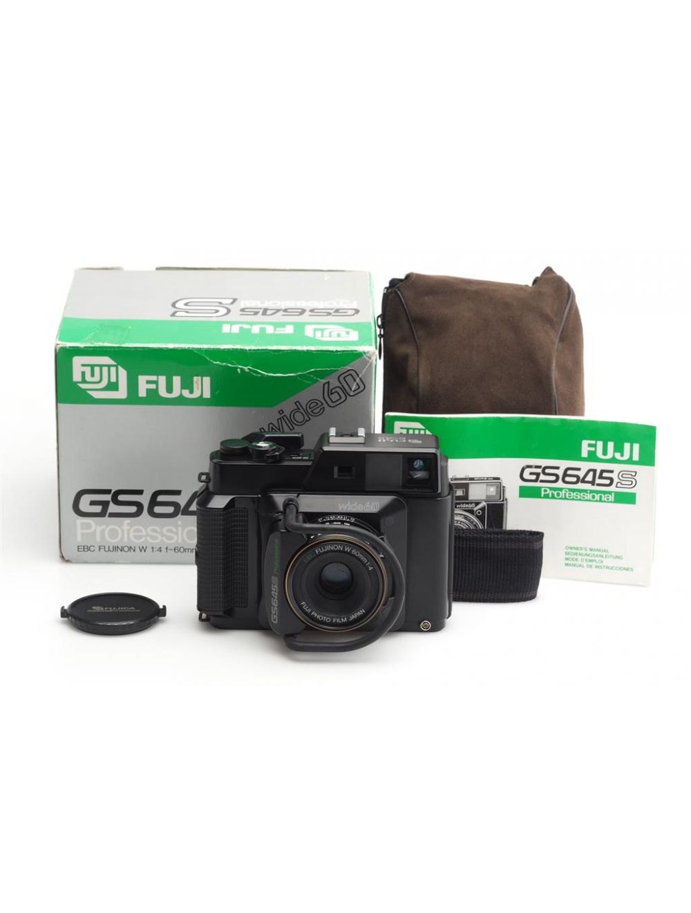 Fuji GS645 S Professional 6x4.5cm Wide 60 Rangefinder Camera | JO