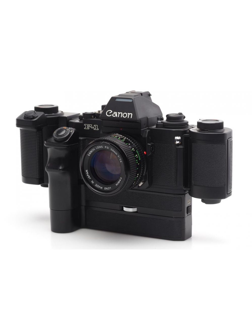 Canon new F-1 AE+モータードライブ+FD 50mm 1:1.4