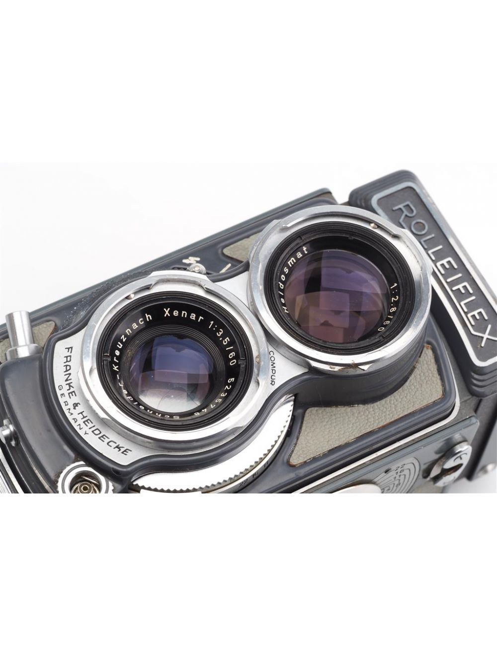 Rollei Rolleiflex 4x4 Baby Grey w. 3.5/60mm Xenar #2004019 | JO GEIER