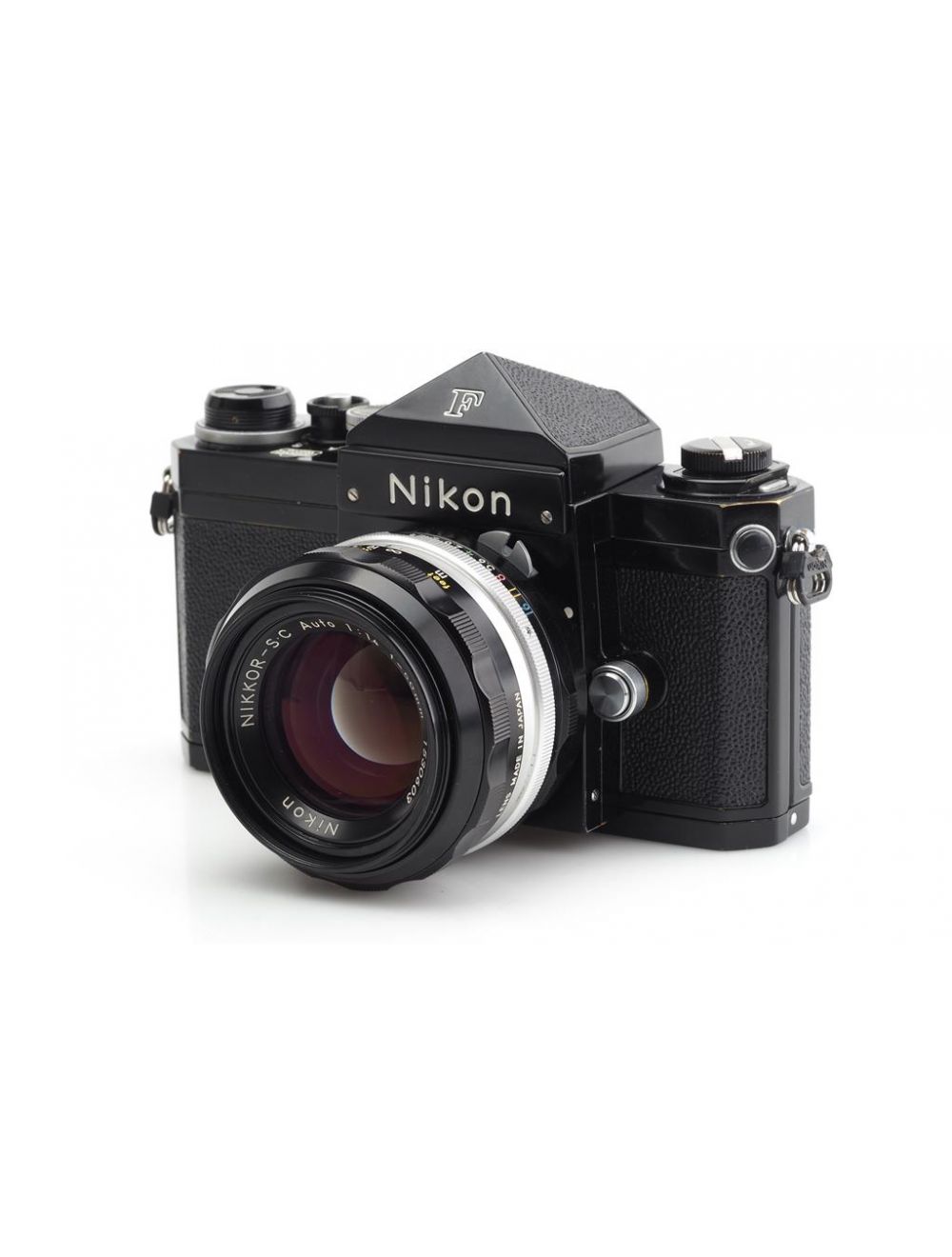 Nikon F Eyelevel Black Paint w. 1.4/50mm Nikkor-S.C & Box | JO GEIER