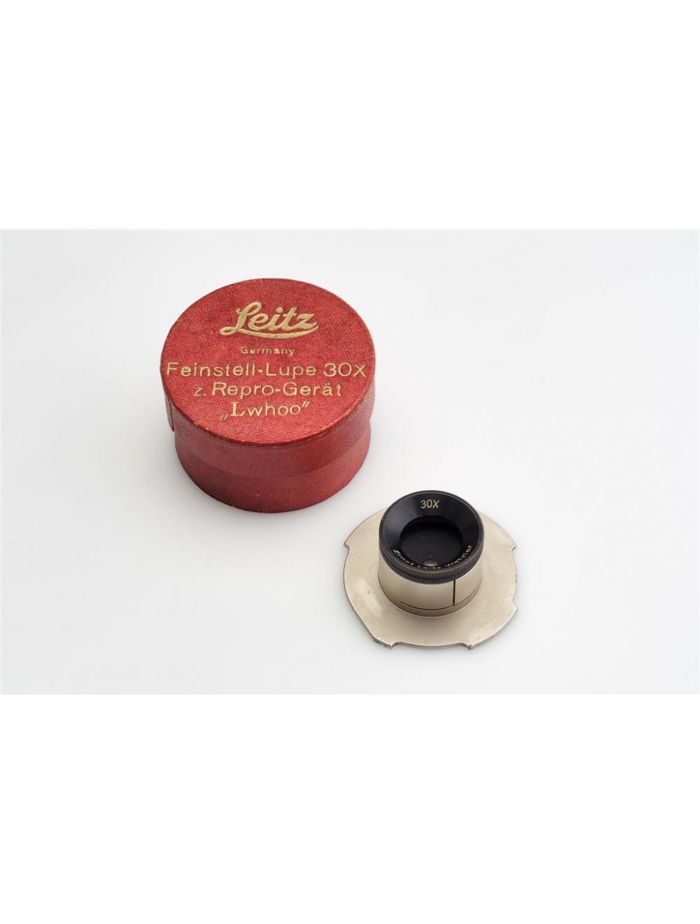 Leitz Leica LWHOO 30x Magnifier Feinstell-Lupe w. Box | JO GEIER