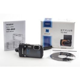 Olympus Stylus Tough TG-860 Black w. Box 16MPX 21-105mm | JO GEIER