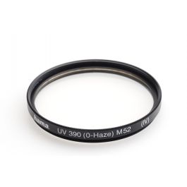 hama Filtre UV 390 (O-Haze) monocouche, Noir, 40,5mm (00070141