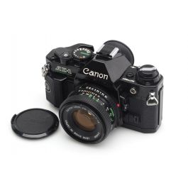 Canon AE-1 Program Black Paint w. 1.8/50mm #3277557 | JO GEIER