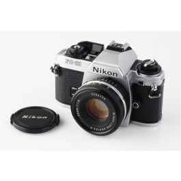 Nikon FG-20 Chrome w. 1.8/50mm Nikkor Series E #3275920 | JO GEIER