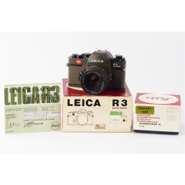 Leitz Leica R3 Safari w. 2/50mm Summicron-R Safari & Box | JO GEIER