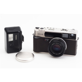 Konica Hexar AF Rhodium 2/35mm Hexar Lens & Flash #0100189 | JO GEIER
