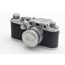 Leitz Leica IIIc Chrome #464736 w. Summitar 2/5cm & Case | JO GEIER