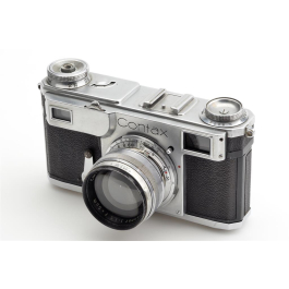 ■ZEISS IKON Contax II Sonnar 5cm F2 READ* Zeiss Ikon Contax II Film Rangefinder Camera w/ Carl