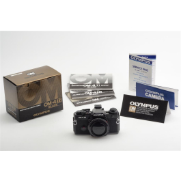 ★美品★ OLYMPUS OM-4 ブラック ボディ SS651 #1244 N MINT] Late model Olympus OM-4 Ti OM4 Black 35mm SLR Film Camera