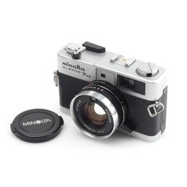 【動作確認済】 Minolta HI-MATIC 7 F0204-10x Minolta Hi-Matic 7SII 35mm rangefinder camera with half-case