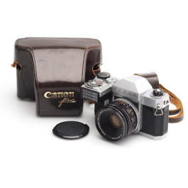 Canon Canonflex RP w. 1.8/50mm Super-Canomatic R & Case | JO GEIER