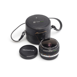 Olympus OM 3.5/16mm Zuiko Auto-Fisheye w. Case #102220 | JO