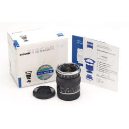 Carl Zeiss Biogon f2.8 21mm 美品 Carl Zeiss BIOGON T* 21mm F2.8 ZM Black Leica M mount New in