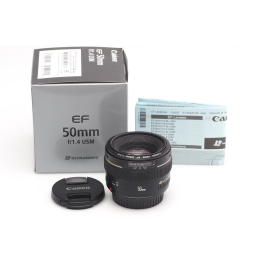 Canon EF 1.4/50mm w. Box Ultrasonic AF Lens | JO GEIER
