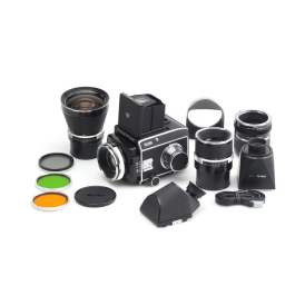Rollei Rolleiflex SL66 Outfit 2.8/80 4/40 5.6/120 Prism Case
