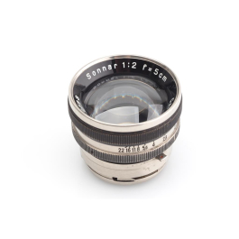 Carl Zeiss Jena f. Contax 2/5cm Sonnar Black/Nickel #1454398 | JO