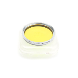 Leitz Leica E39 HOOBE 13086 Yellow 1 Filter Chrome | JO GEIER