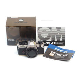 Olympus OM-4 Ti Champagne Body w. Box #1155068 | JO GEIER